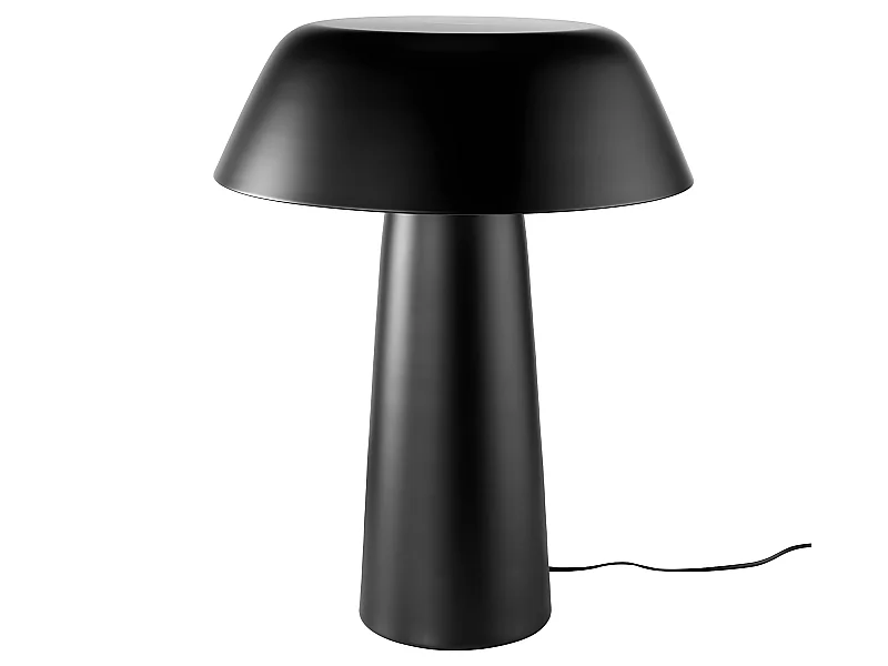 Lampada tavolo in acciaio nero   8042 ANGEL CERDA