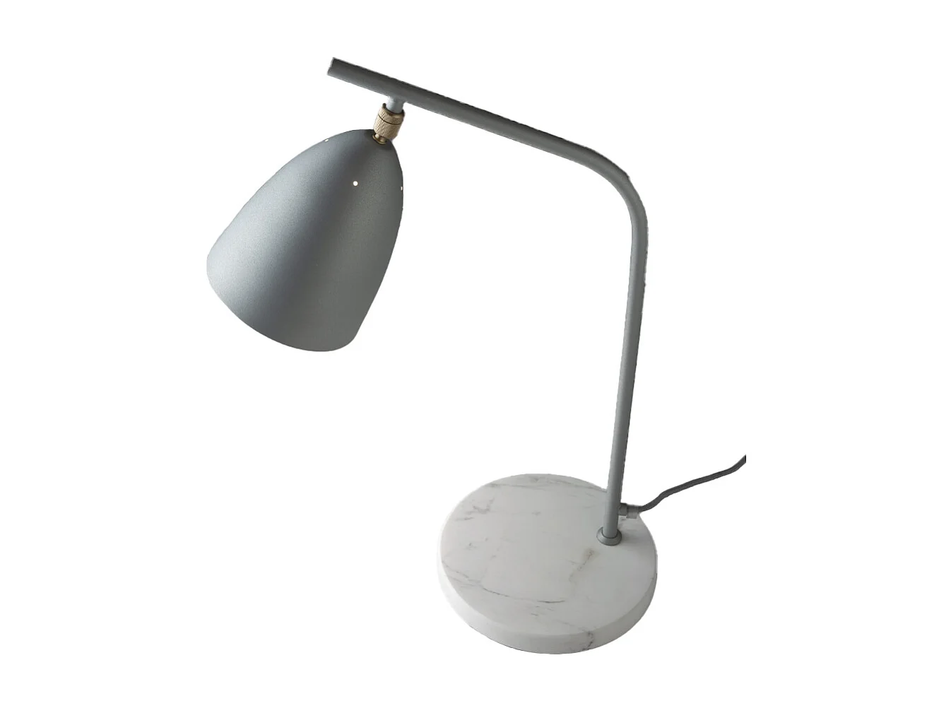 Lampe de table en marbre et acier gris 8037 ANGEL CERDA
