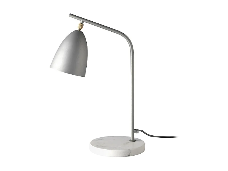 Lampada tavolo in marmo bianco e grigio   8037 ANGEL CERDA