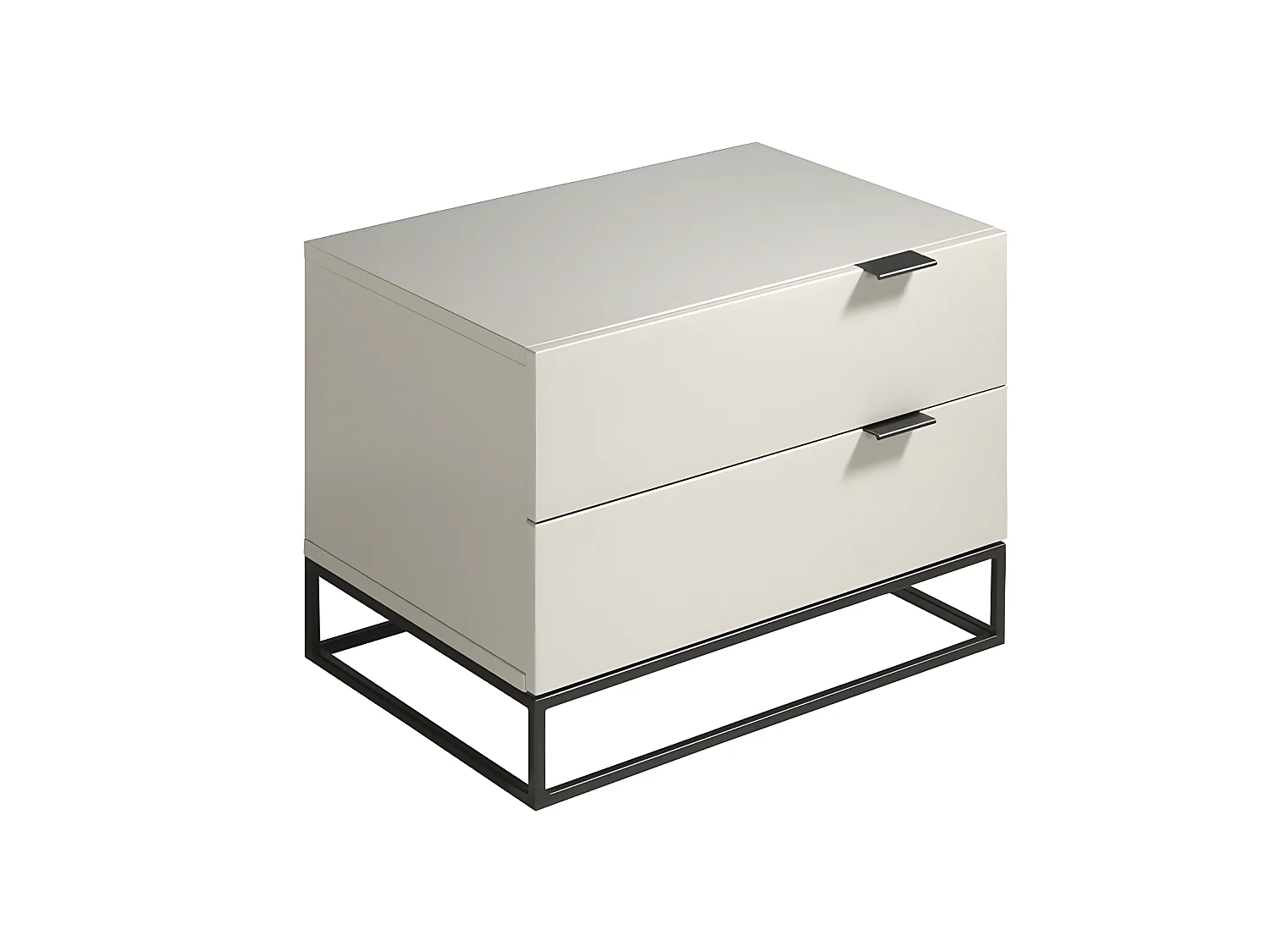 Table de chevet en bois gris perle 7004 ANGEL CERDA