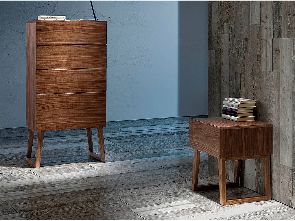 Stolik nocny orzech 7005 ANGEL CERDA