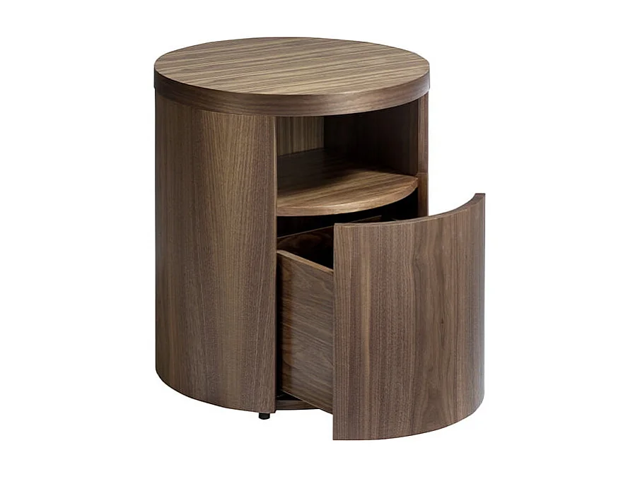 Table de chevet en noyer 7051 ANGEL CERDA