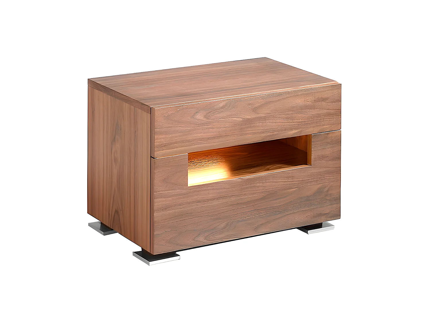 Table de chevet de noyer 7065 ANGEL CERDA