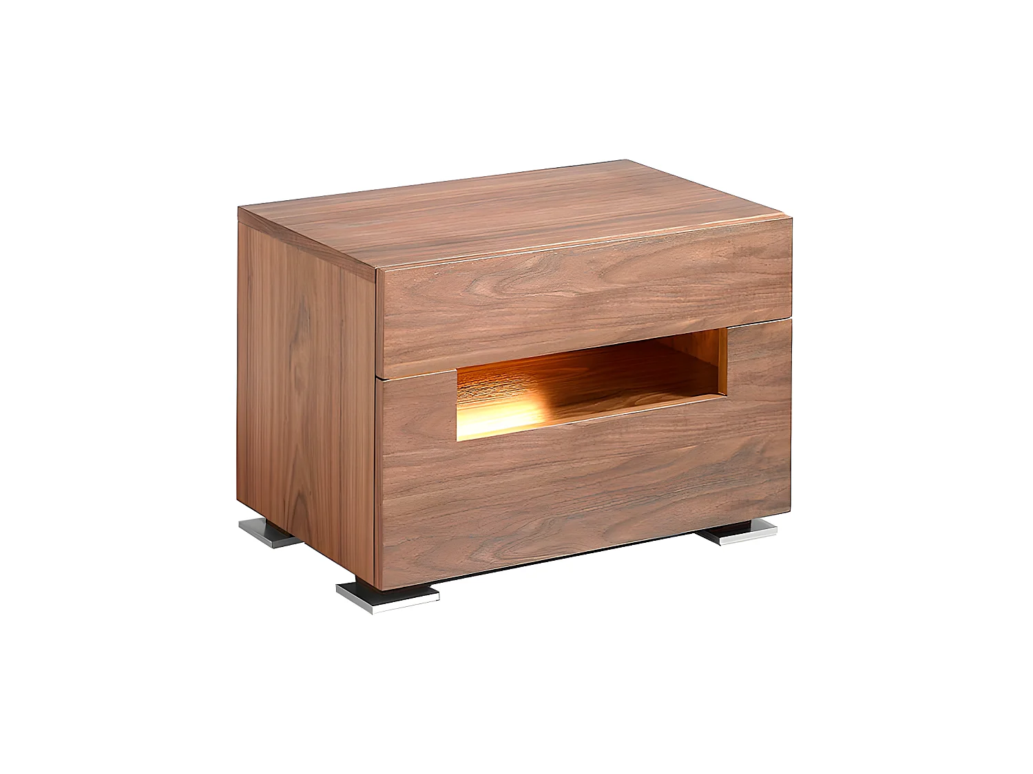 Table de chevet de noyer 7065 ANGEL CERDA