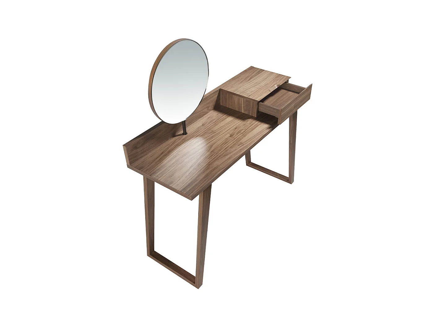 Notenhouten kaptafel met spiegel 7000 ANGEL CERDA