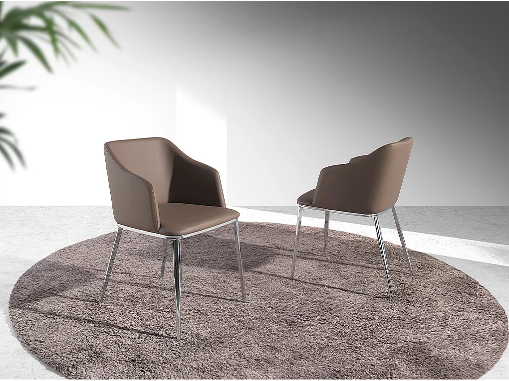 Öko-Lederstuhl braun 4022 ANGEL CERDA