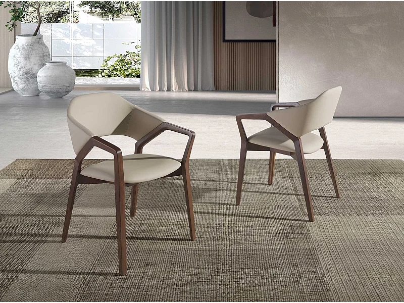 Chaise en vison similicuir 4068 ANGEL CERDA