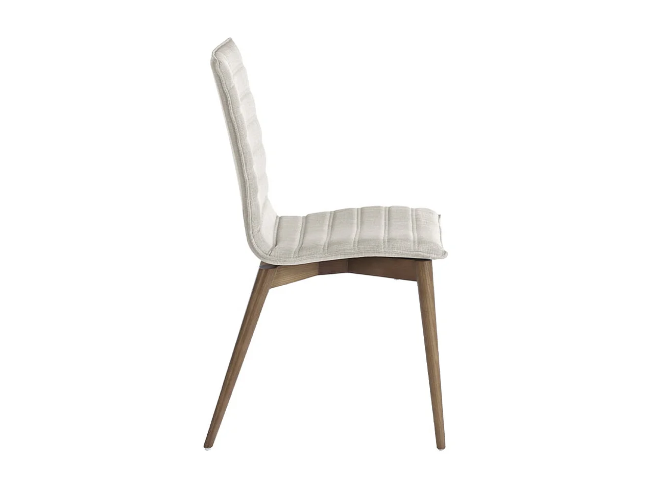 Chaise en tissu gris 4031 ANGEL CERDA