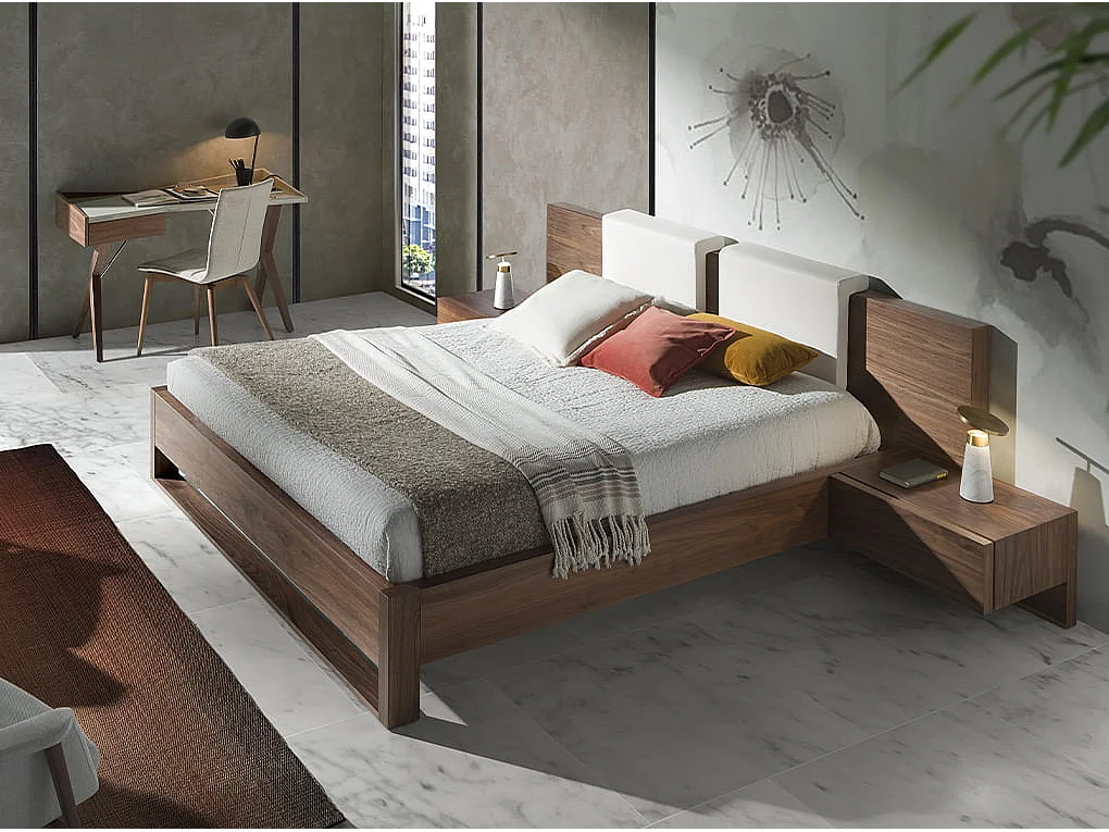 Chaise en tissu gris 4031 ANGEL CERDA