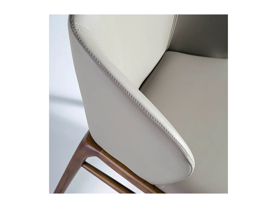 Gepolsterter Esstischstuhl Kunstleder  4065 ANGEL CERDA