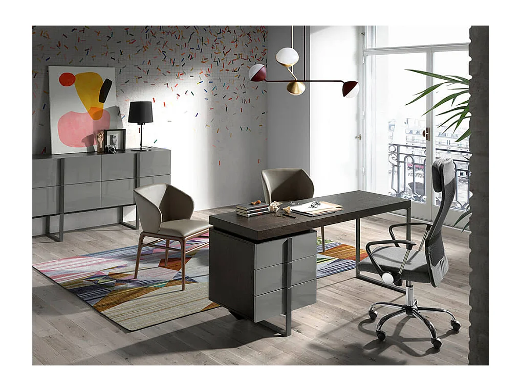 Gepolsterter Esstischstuhl Kunstleder  4065 ANGEL CERDA