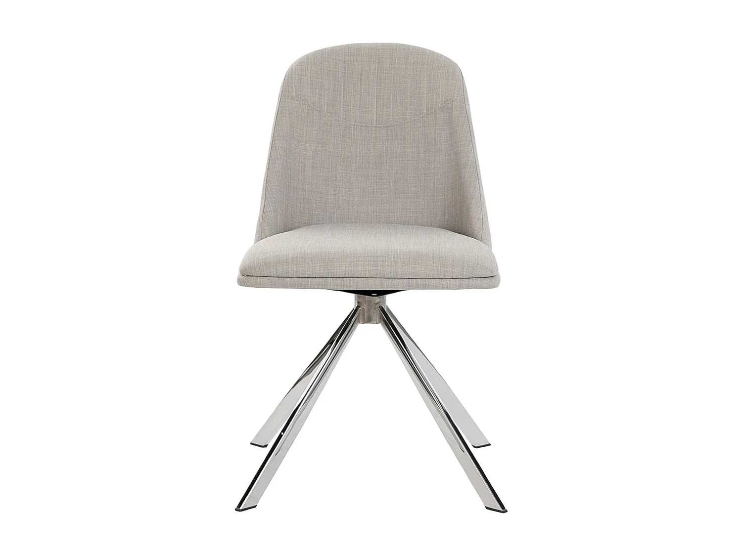 Chaise pivotante en tissu gris 4020 ANGEL CERDA