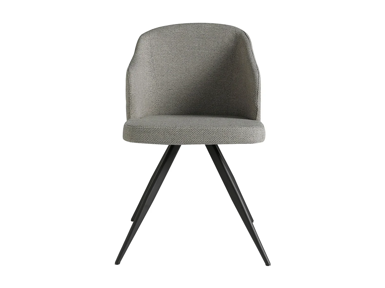 Chaise en tissu gris 4057 ANGEL CERDA