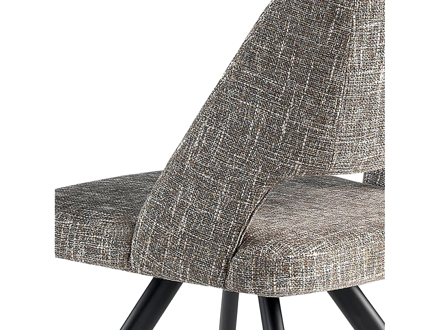 Sedia girevole in tessuto grigio 4010 ANGEL CERDA