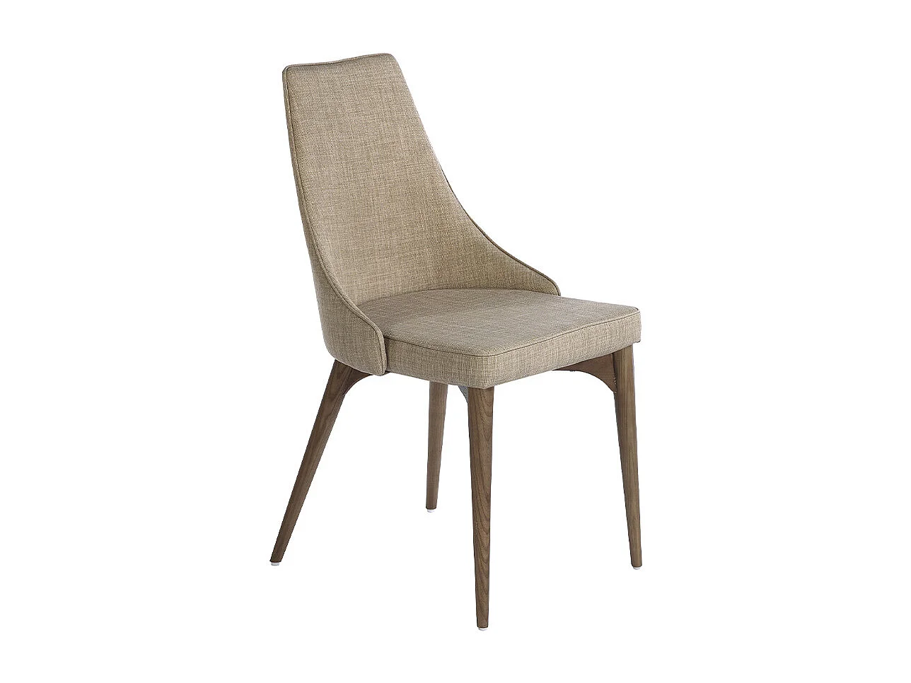 Chaise en tissu marron 4032 ANGEL CERDA