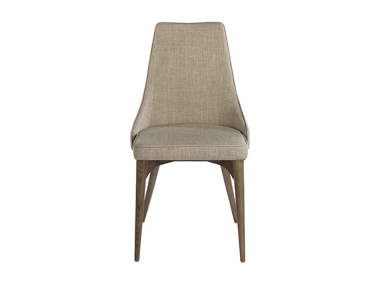 Chaise en tissu marron 4032 ANGEL CERDA