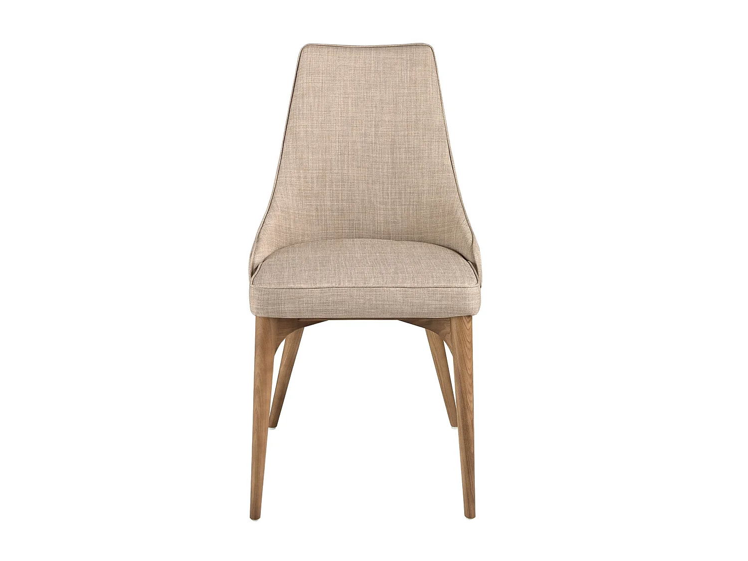 Bruine stoffen stoel 4032 ANGEL CERDA