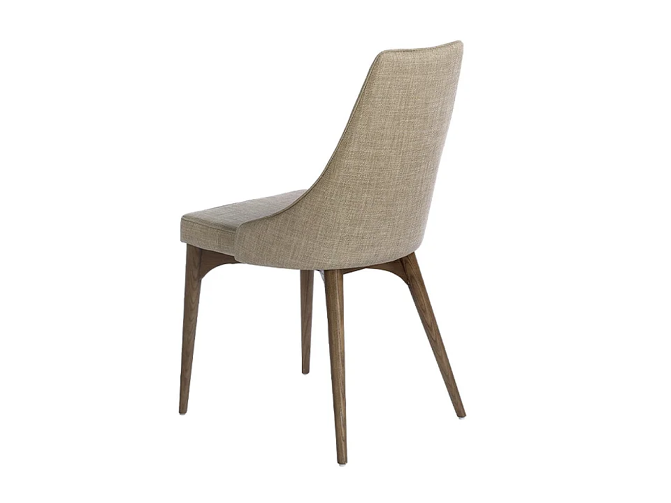 Bruine stoffen stoel 4032 ANGEL CERDA