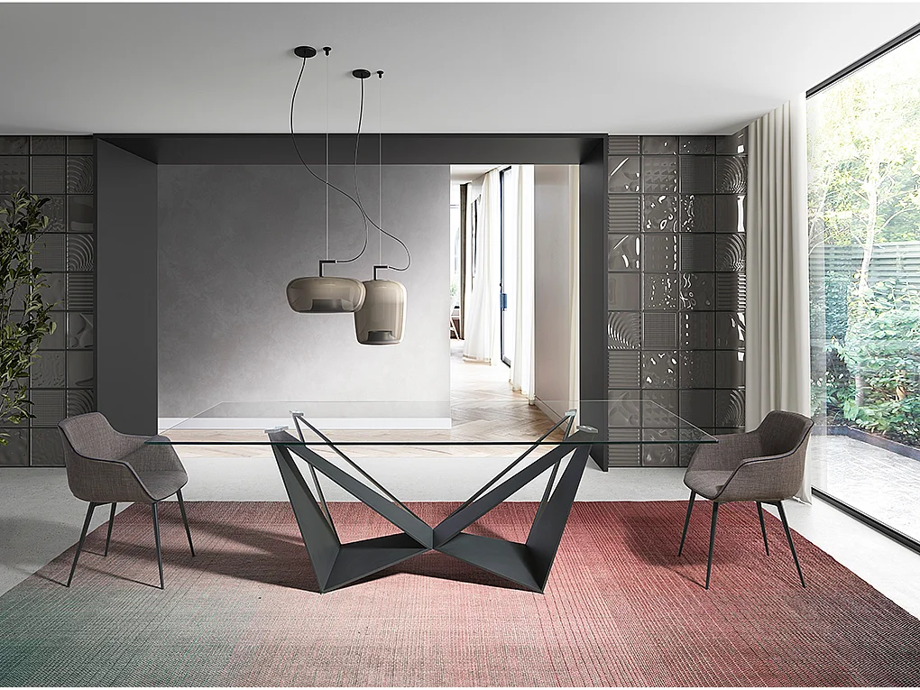 Sillón comedor gris y ribetes negros  4005 ANGEL CERDA