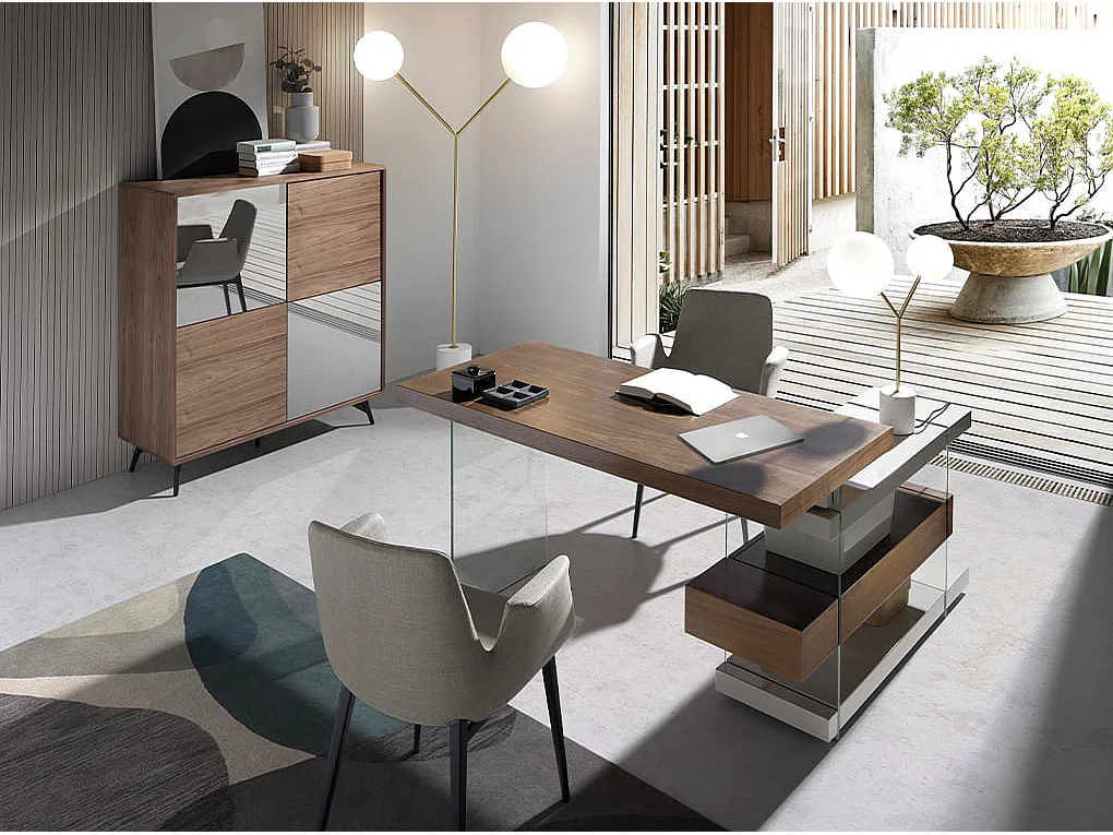 Szare krzesło z tkaniny