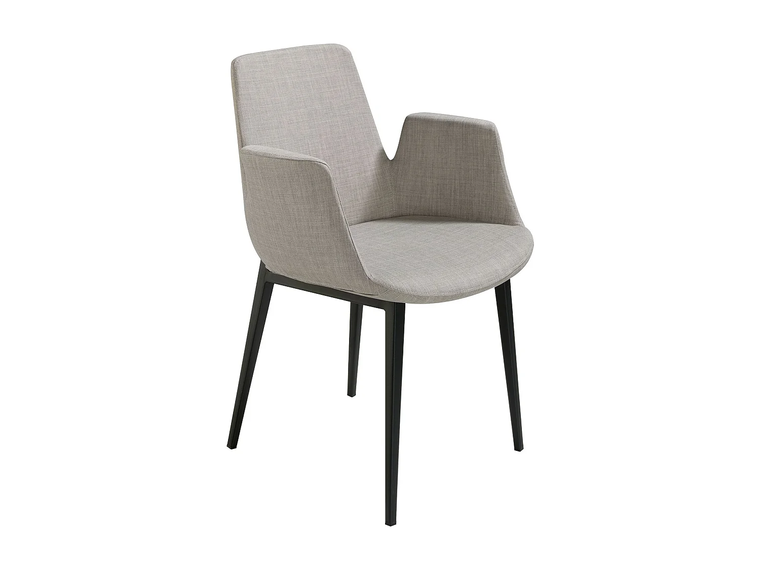 Sedia in tessuto grigio 4002 ANGEL CERDA