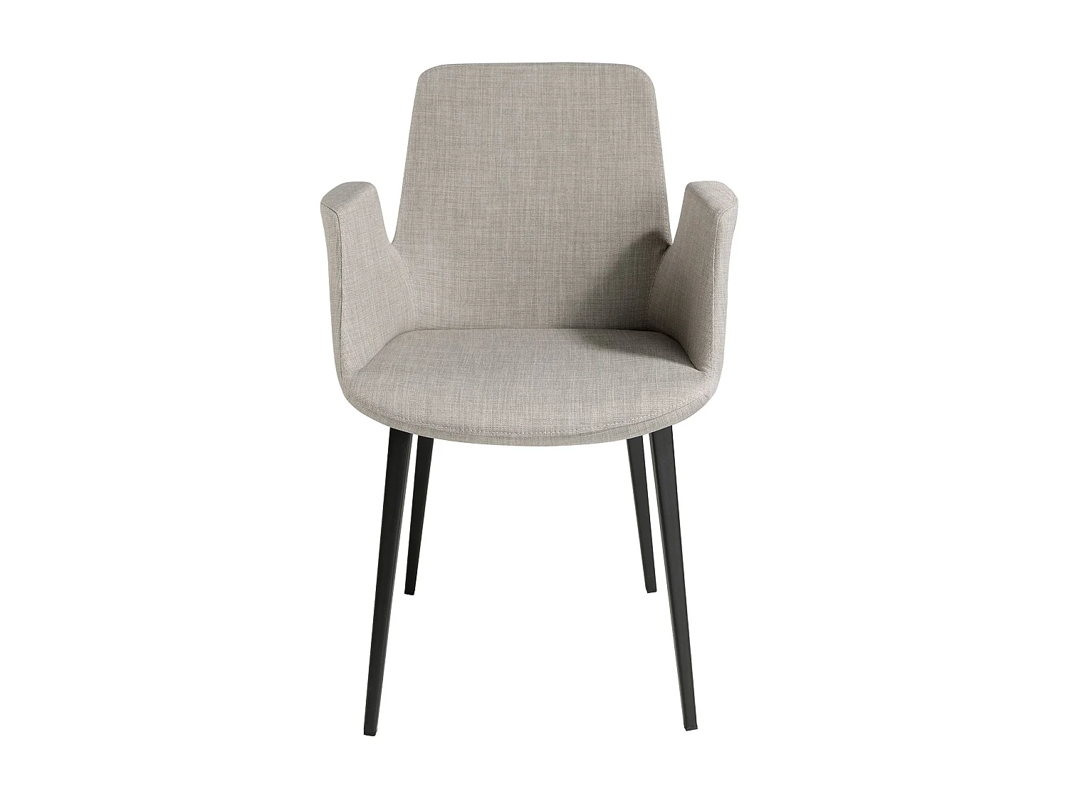 Grauer Stoffstuhl 4002 ANGEL CERDA