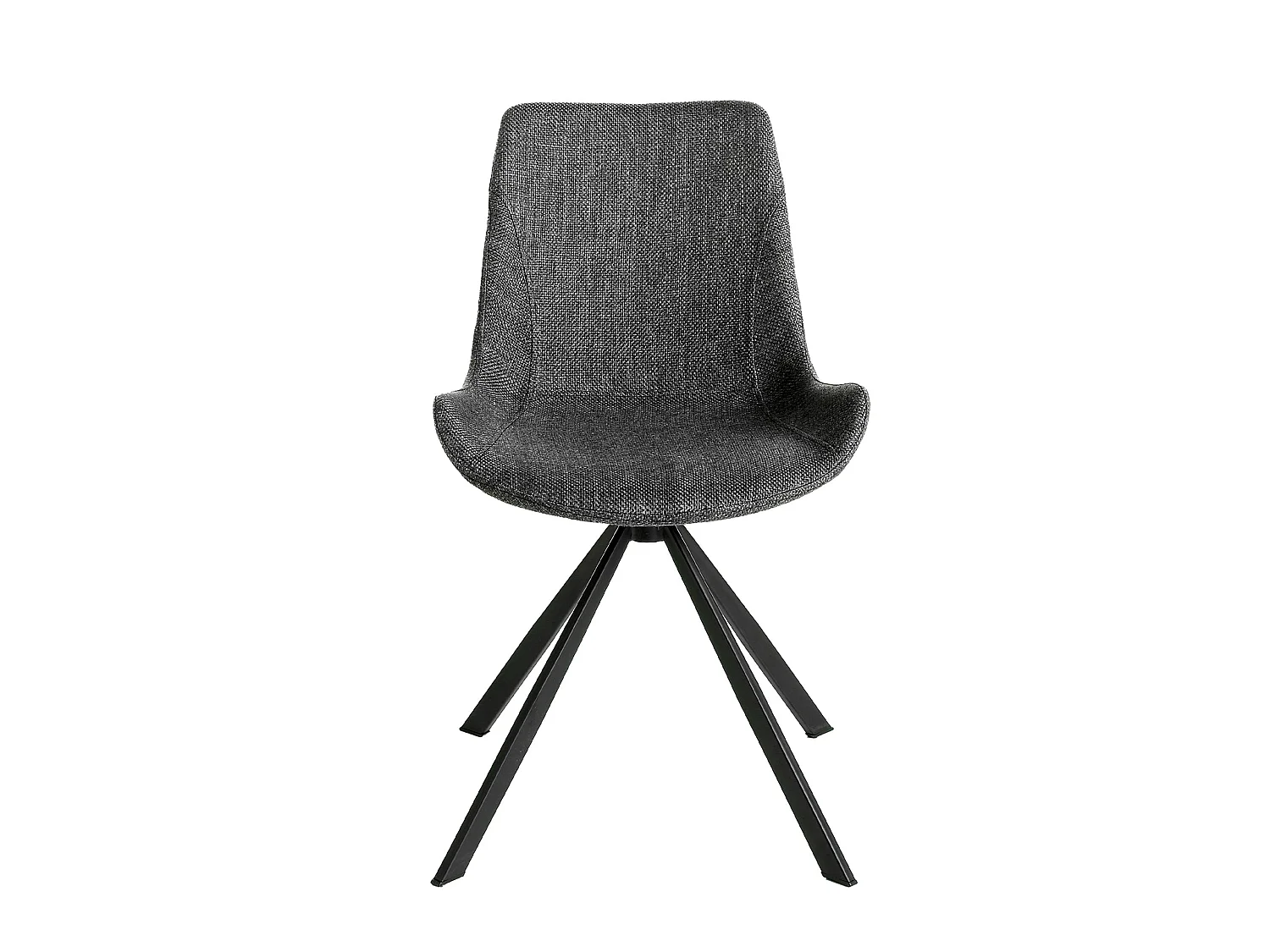 Chaise pivotante en tissu et acier 4071 ANGEL CERDA