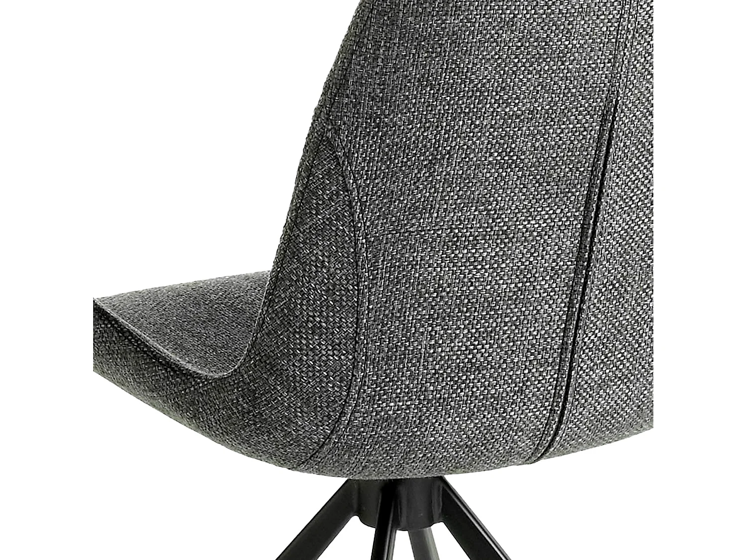 Chaise pivotante en tissu et acier 4071 ANGEL CERDA