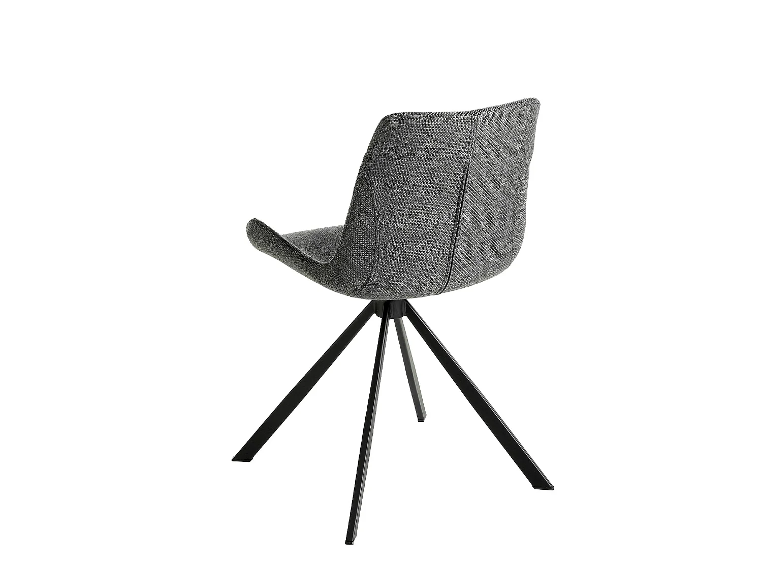 Chaise pivotante en tissu et acier 4071 ANGEL CERDA