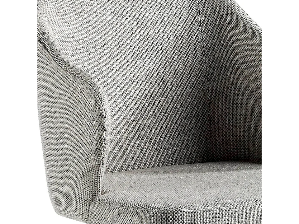 Cadeira de jantar estofada em tecido  4056