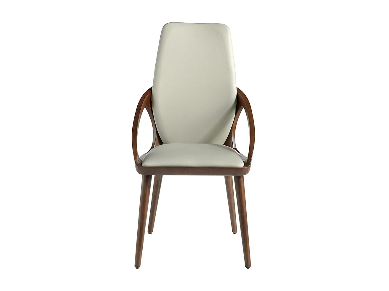 Crème kunstlederen stoel 4066 ANGEL CERDA