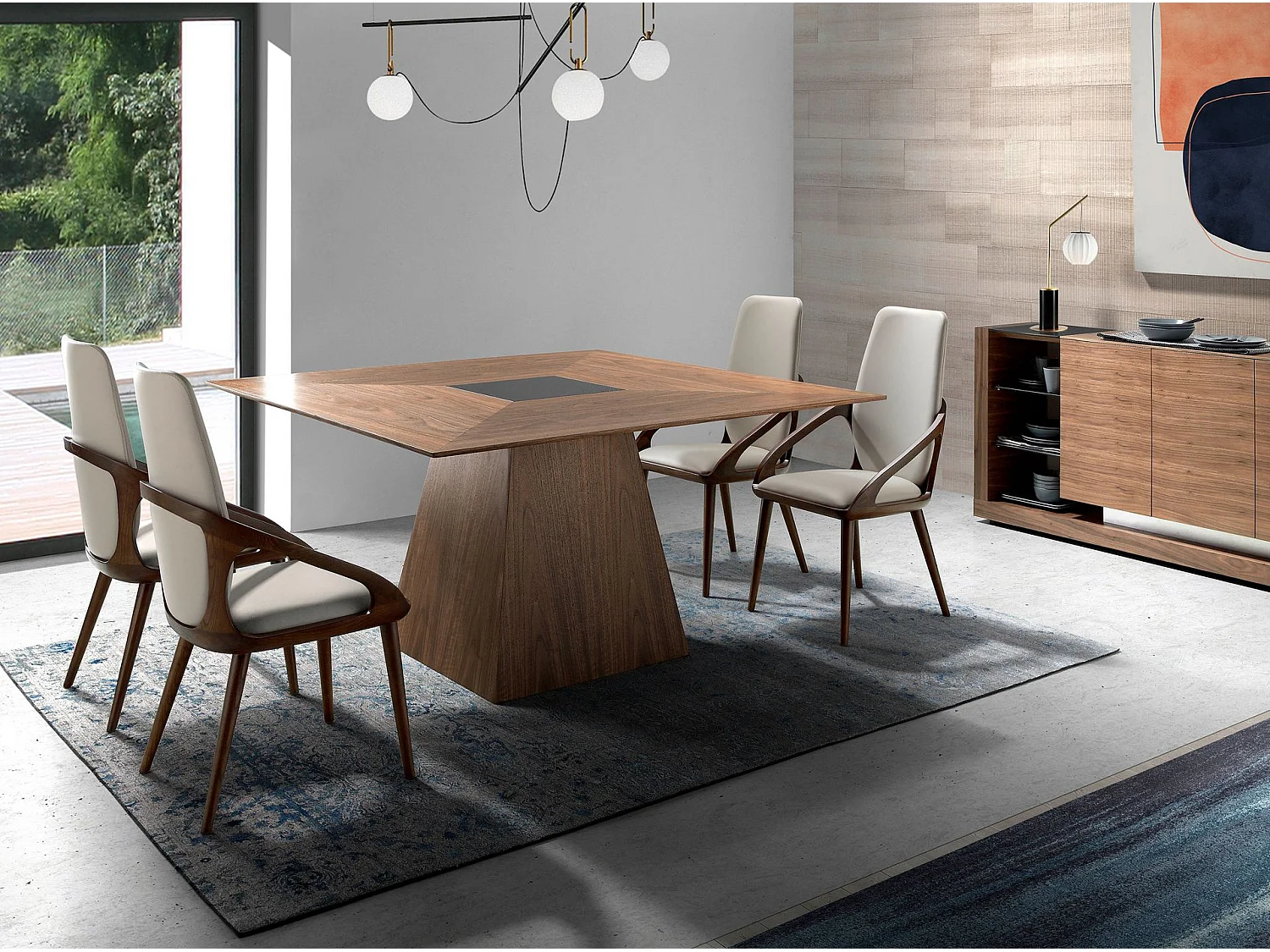 Öko-Lederstuhl Creme 4066 ANGEL CERDA