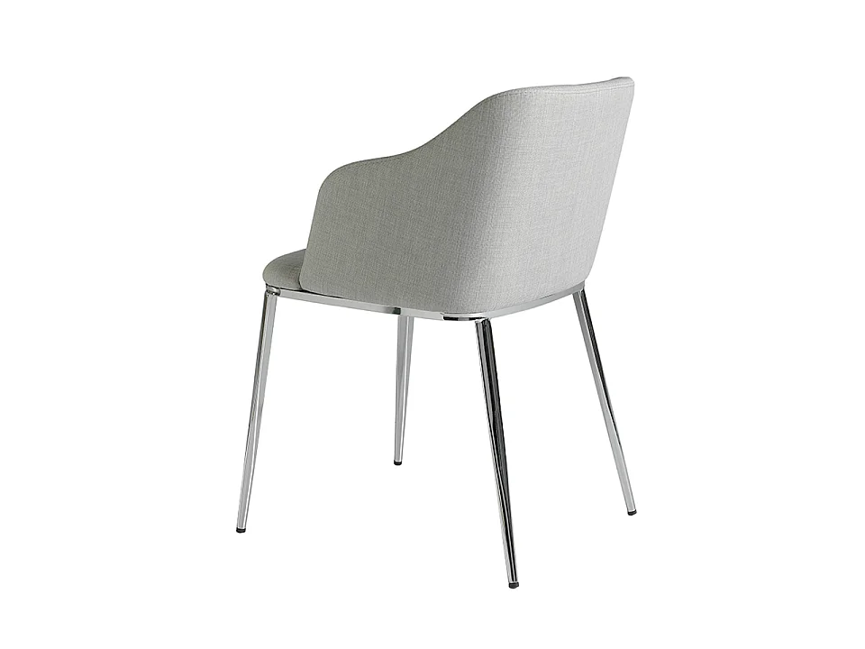 Grey fabric chair 4050 ANGEL CERDA