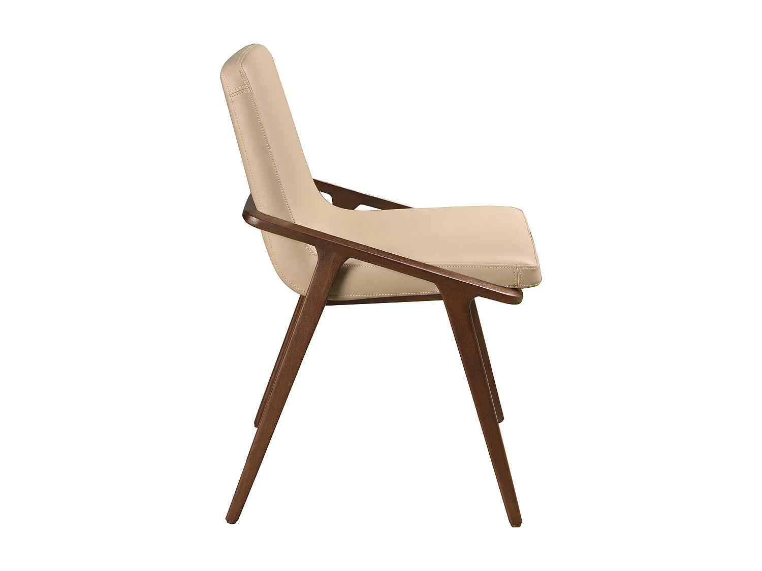 Gepolsterter Esstischstuhl Kunstleder 4019 ANGEL CERDA