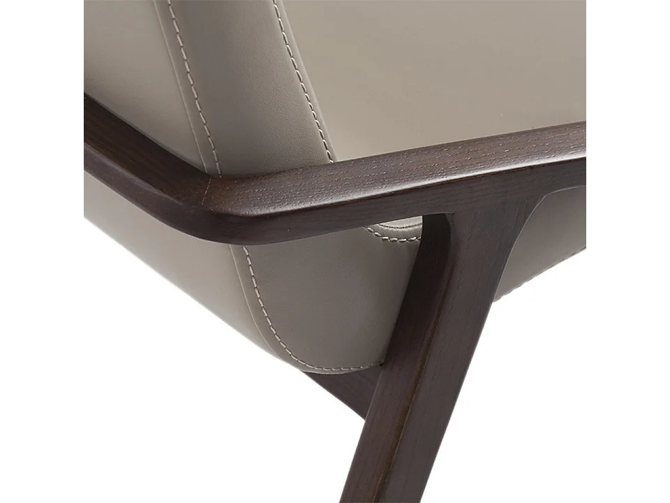 Chaise en similicuir vison 4019 ANGEL CERDA