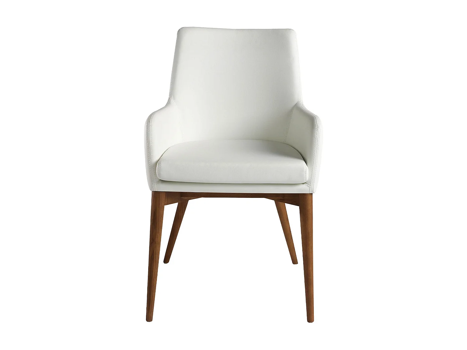 Chaise en similicuir blanc 4006 ANGEL CERDA