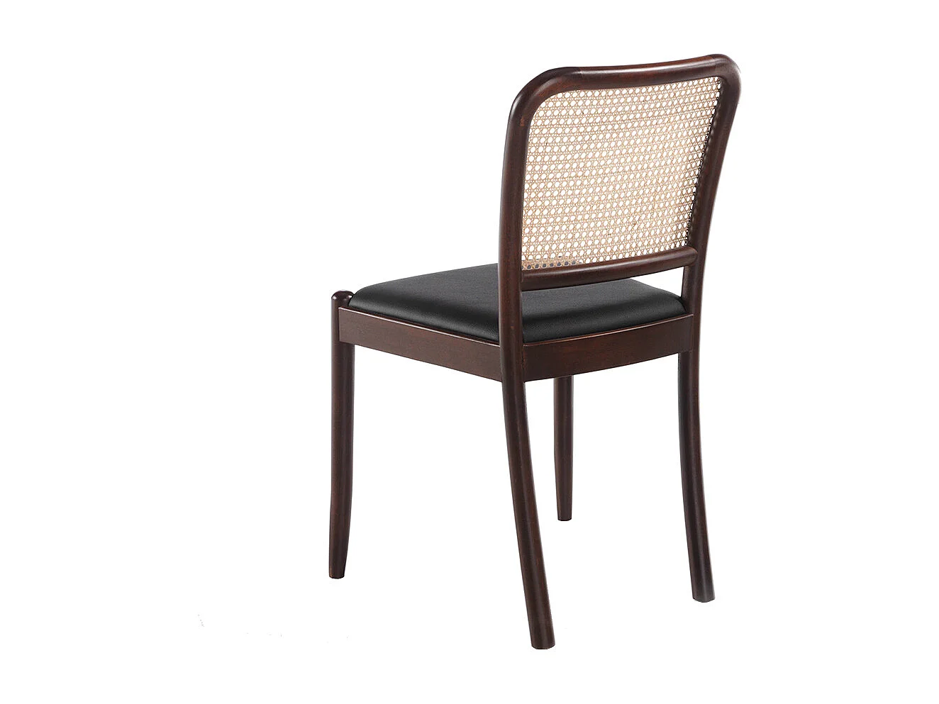 Eetkamerstoel met vierkante rotan rugleuning 4094 ANGEL CERDA