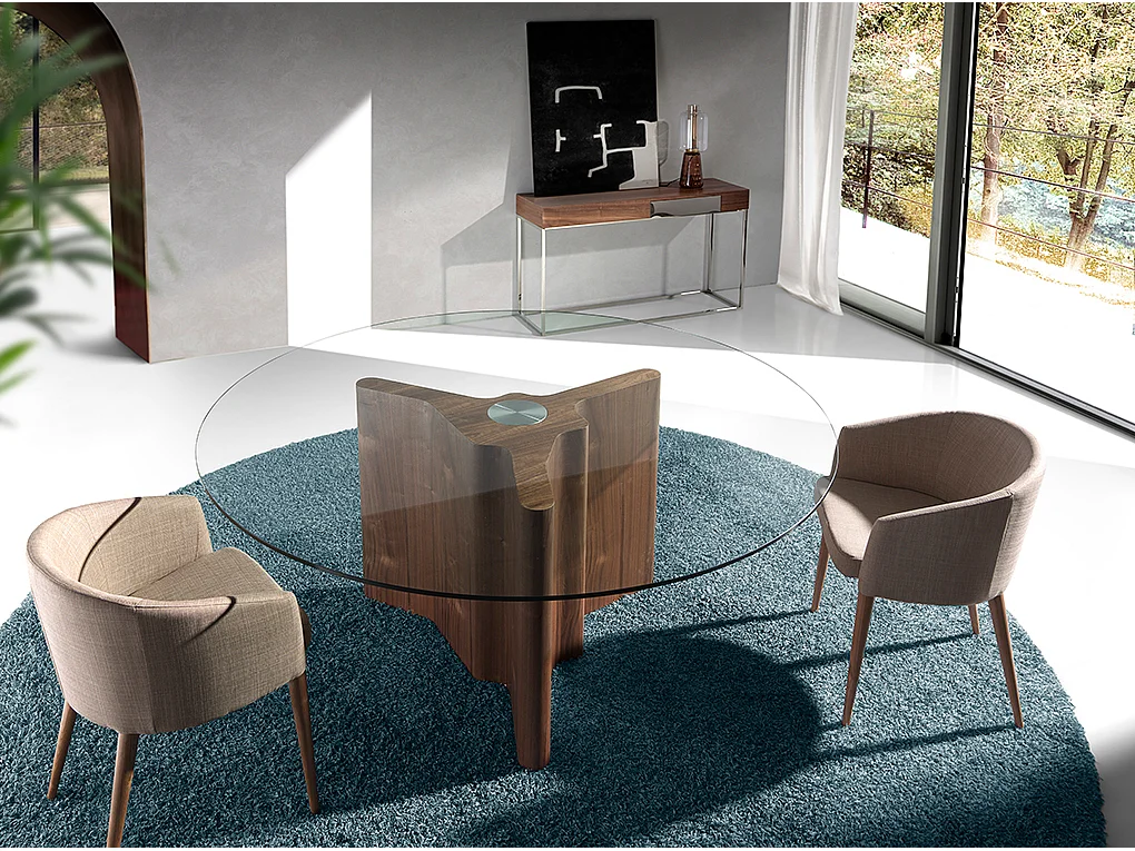 Chaise en tissu beige 4007 ANGEL CERDA