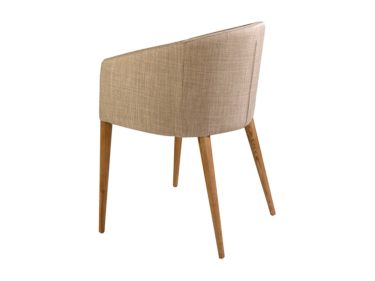 Chaise en tissu beige 4007 ANGEL CERDA