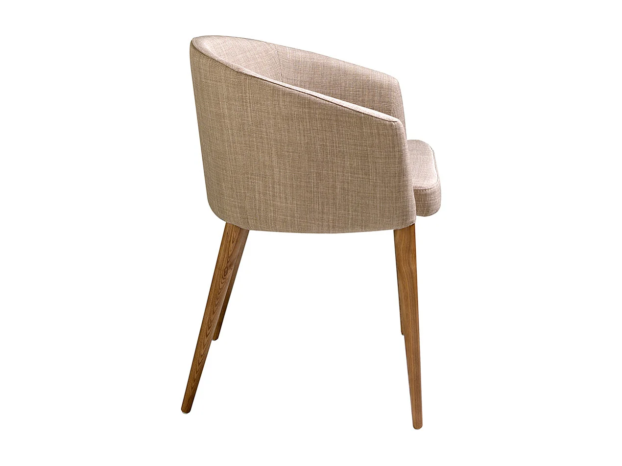 Chaise en tissu beige 4007 ANGEL CERDA