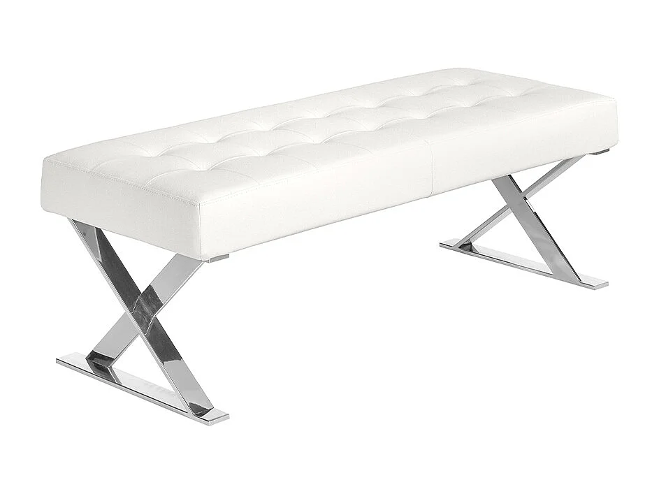 Weiße Öko-Leder-Bank 5001 ANGEL CERDA