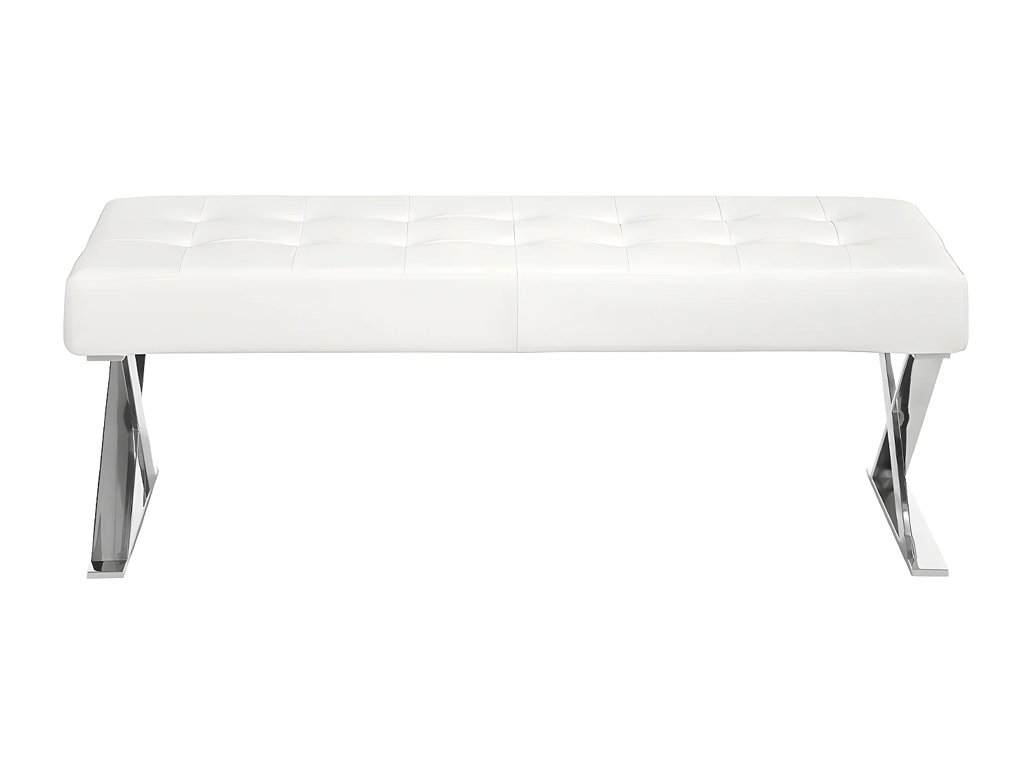 Bank van wit kunstleer 5001 ANGEL CERDA