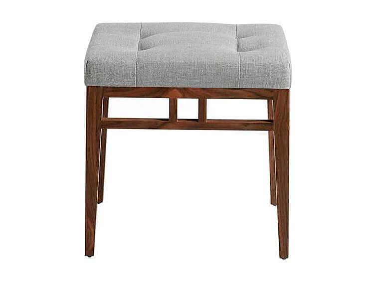 Polster Stoffbank aus grauem Stoff  5027 ANGEL CERDA