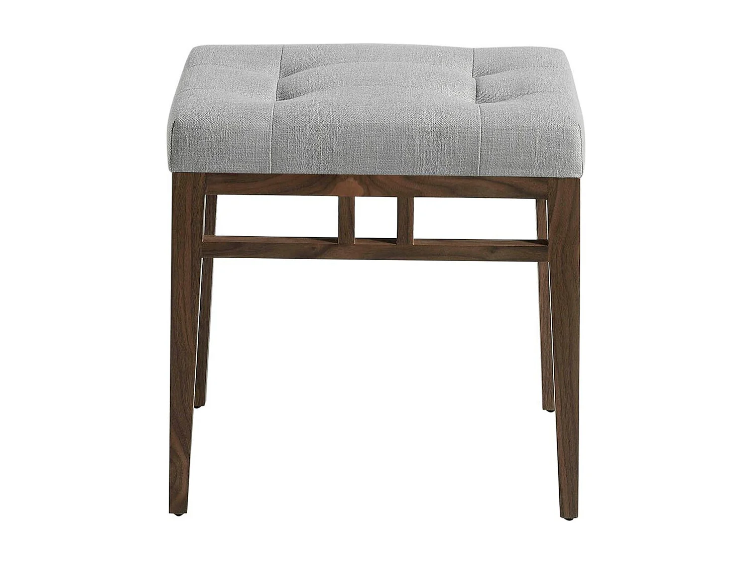 Tabouret en tissu gris 5027 ANGEL CERDA