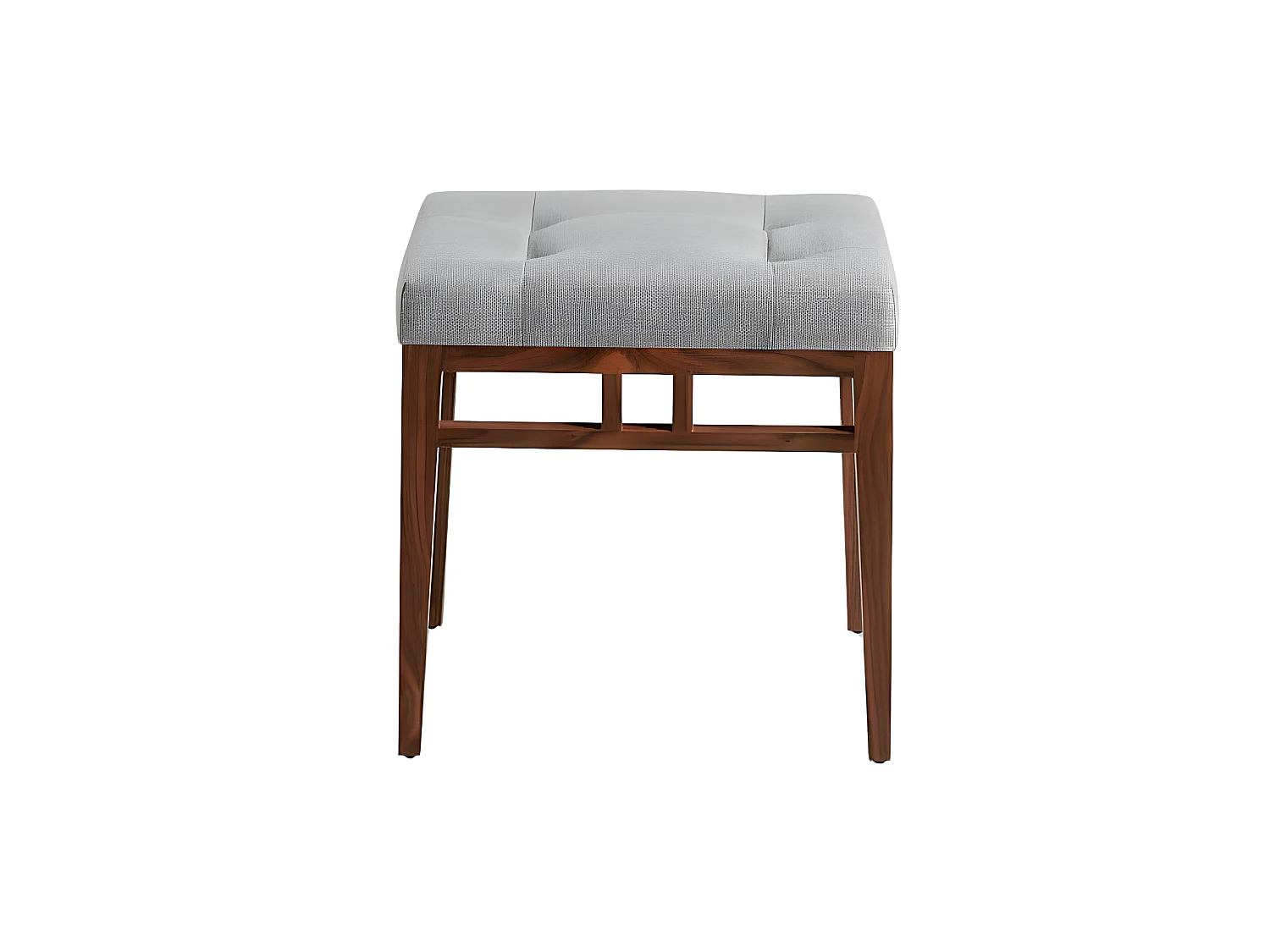 Banquette en tissu et bois de noyer 5027 ANGEL CERDA