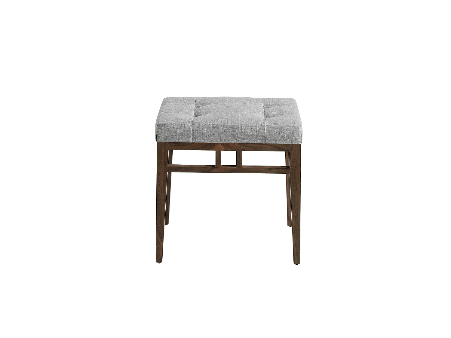 Tabouret en tissu gris 5027 ANGEL CERDA