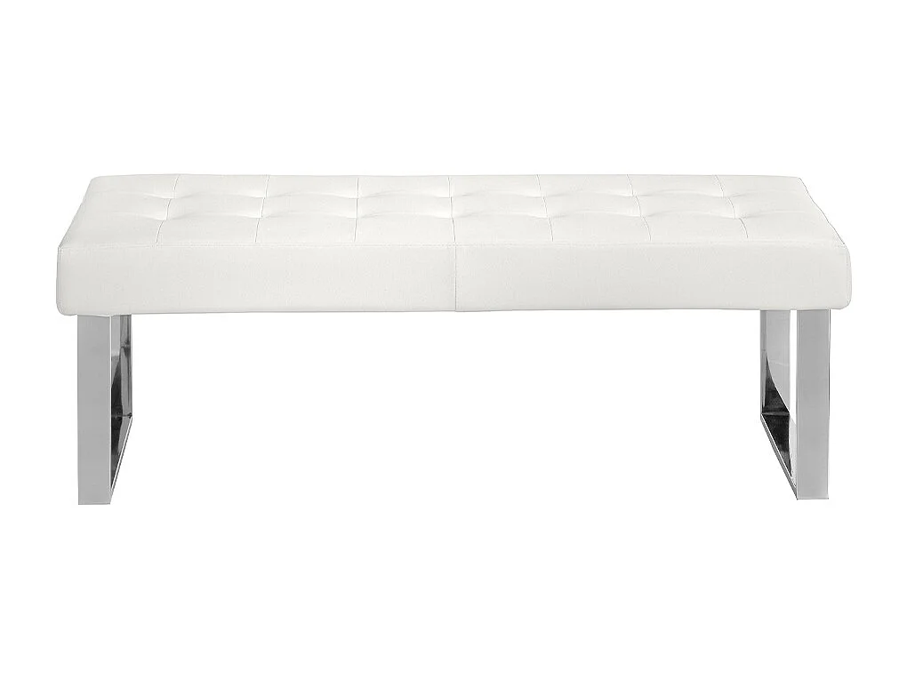 Banquette en simili cuir et acier chromé 5000 ANGEL CERDA