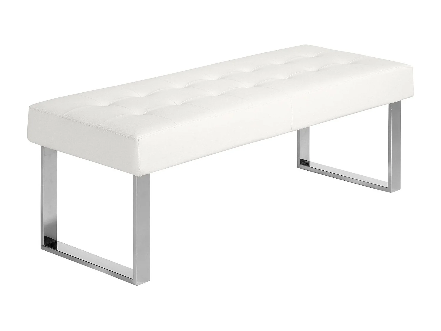 Banc en similicuir blanc 5000 ANGEL CERDA