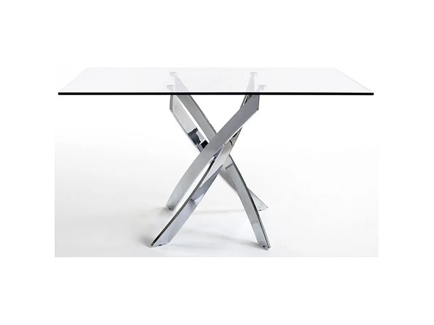 Mesa comedor rectangular cristal  1061 ANGEL CERDA