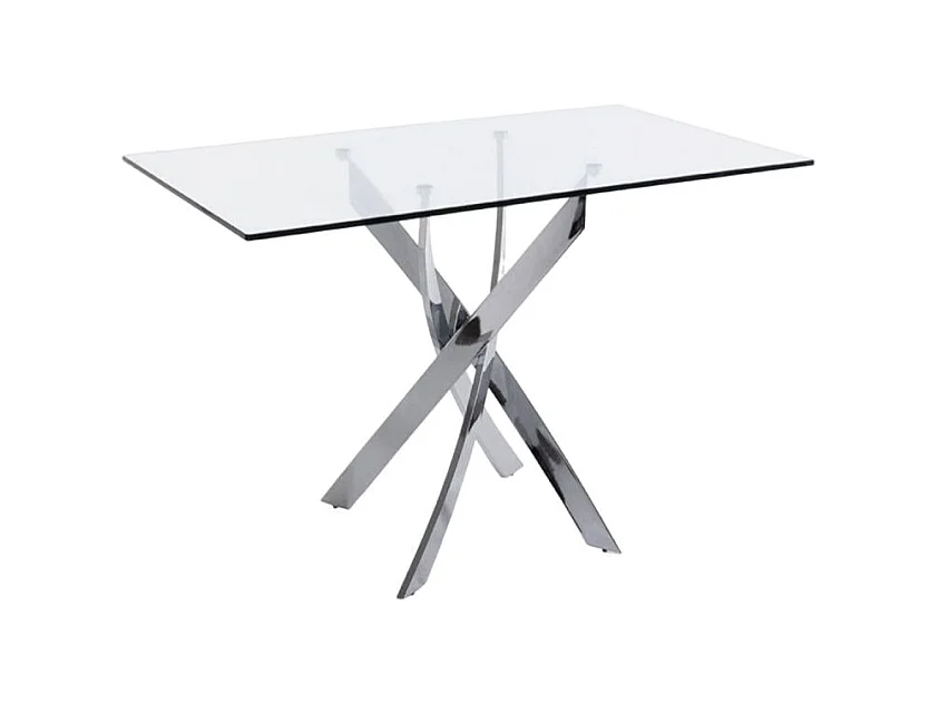 Mesa comedor rectangular cristal 1061 ANGEL CERDA